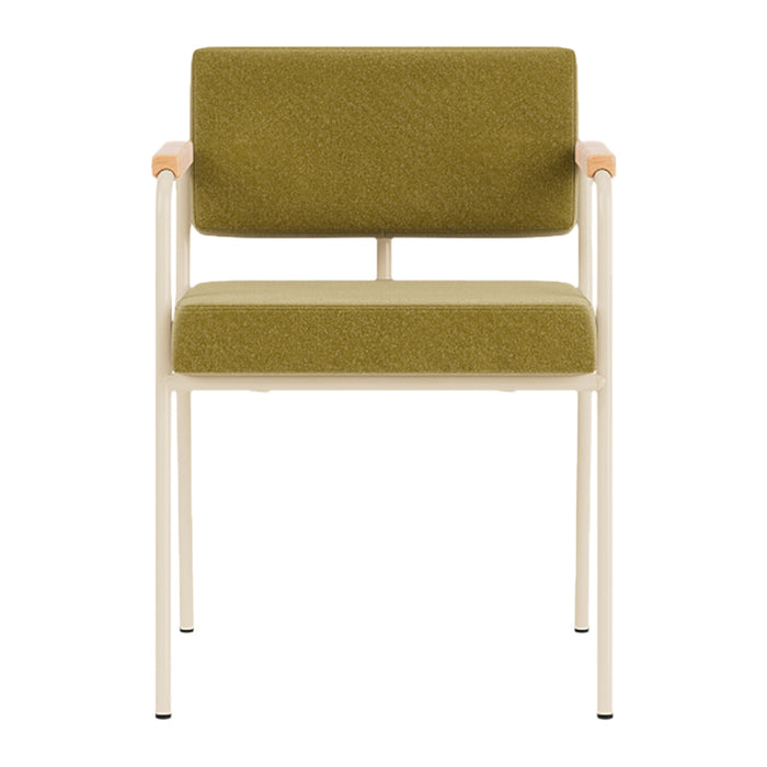FÉST Monday Eetkamerstoel met Armleuning - Royal - Sand / Pistache
