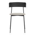 FÉST Friday Eetkamerstoel - Sydney - Black / Beige
