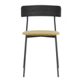 FÉST Friday Eetkamerstoel - Royal - Black / Pistache