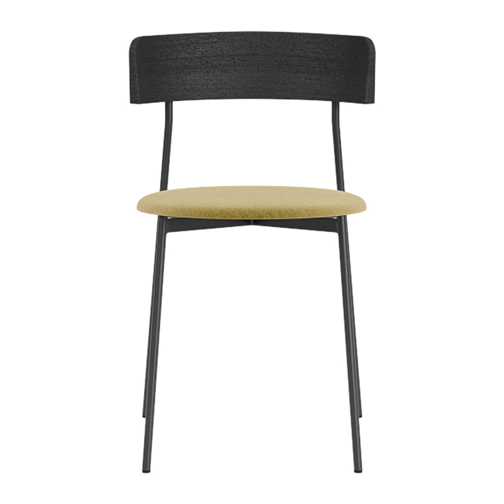 FÉST Friday Eetkamerstoel - Royal - Black / Pistache
