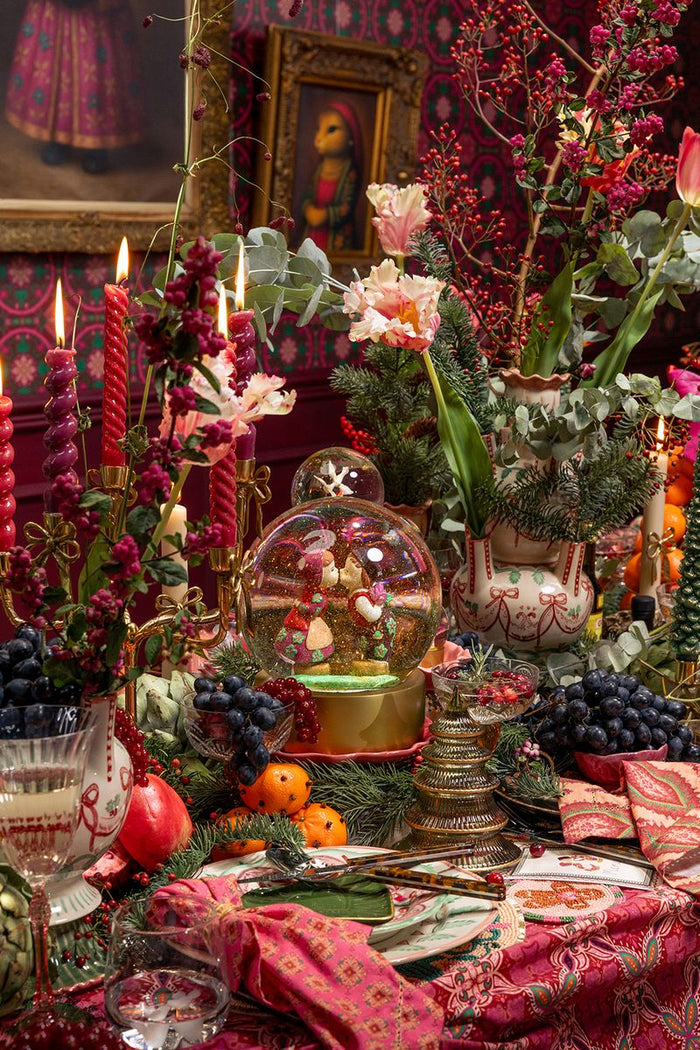 Sissy-Boy Donkergroene glazen kerstboom medium