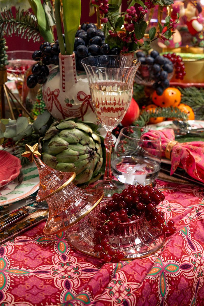 Sissy-Boy Paarse glazen kerstboom small