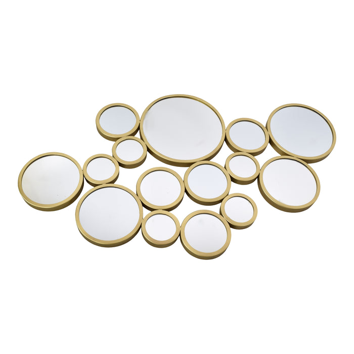 LOFT42 Bubbles Multi Spiegel - Metaal - Goud