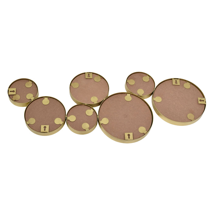 LOFT42 Bubbles Multi Spiegel - Metaal - Goud