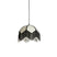 Light & Living Light&living Hanglamp Ø35x28 cm SULINA linnen wit+zwart