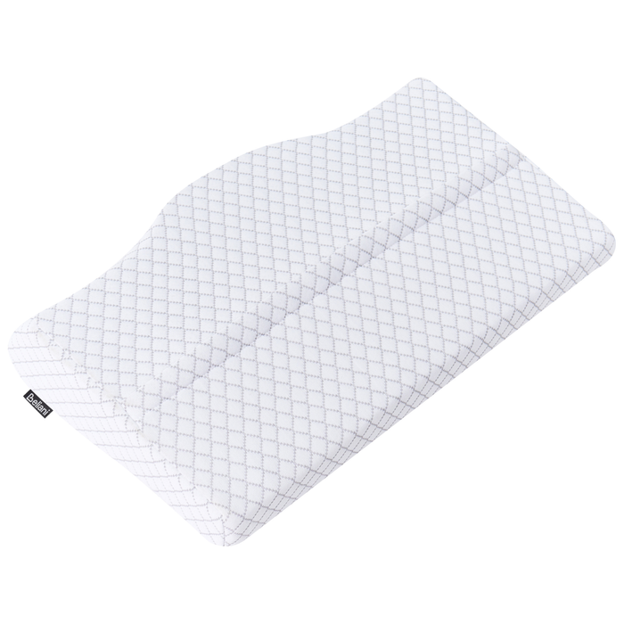 Beliani-ELGON-Hoofdkussen traagschuim-Wit-50 x 30 cm-Traagschuim