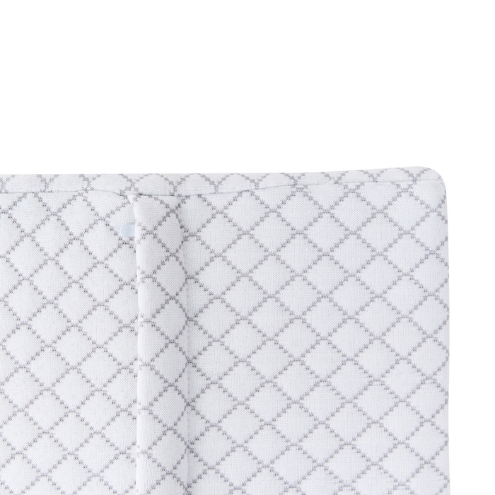 Beliani-ELGON-Hoofdkussen traagschuim-Wit-50 x 30 cm-Traagschuim