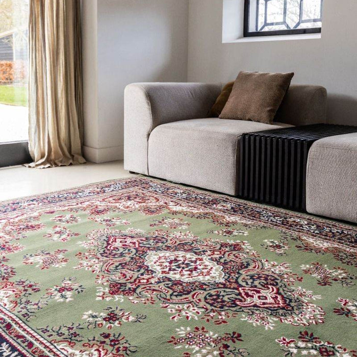 Interieur05 Vintage vloerkleed Nain Perzisch Groen - 235 x 320 cm