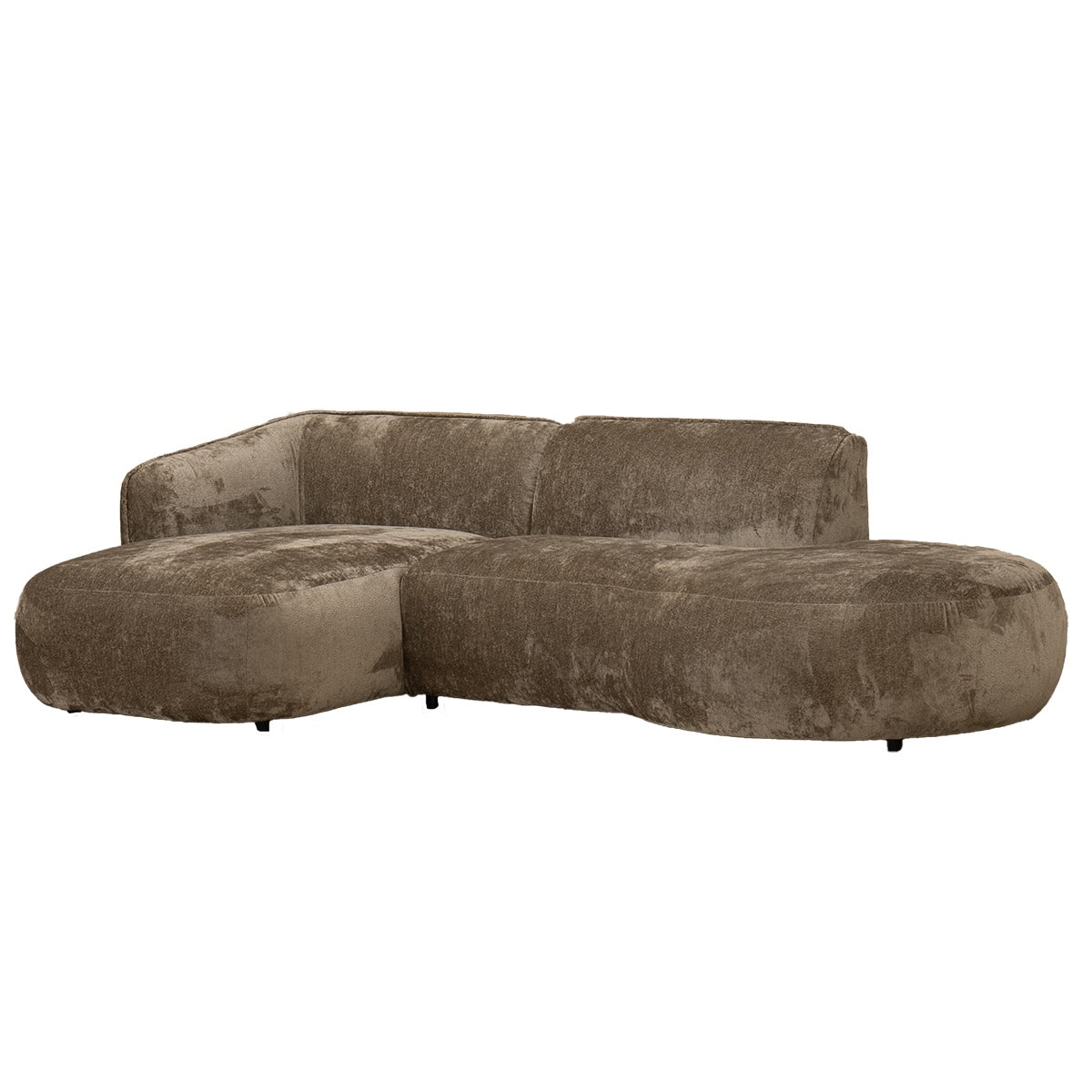 Giga Meubel - Chaise Longue Bank Marseille 2,5-zits Taupe