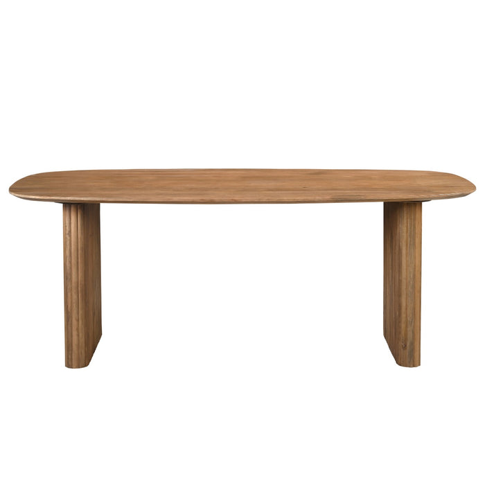 Giga Meubel - Eettafel Juro Naturel Deens Ovaal 240cm