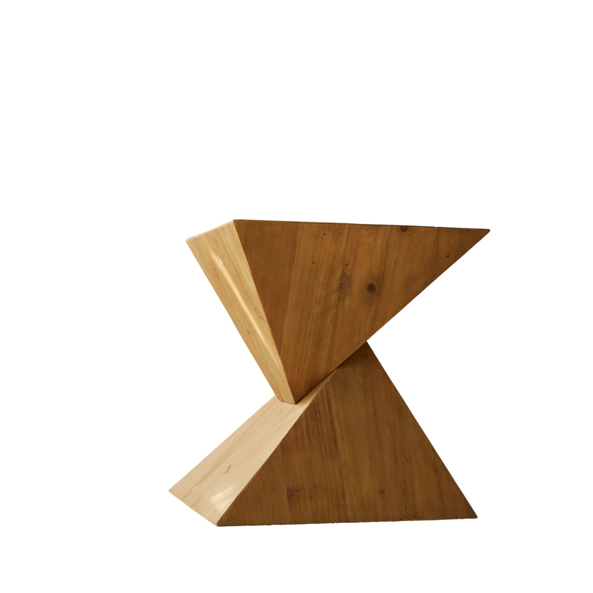 Tikamoon - Pio – Bijzettafel van gerecycled massief grenenhout