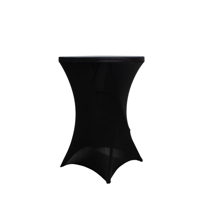 Giga Meubel - Statafelrok Zwart 80cm - Polyester - Mike