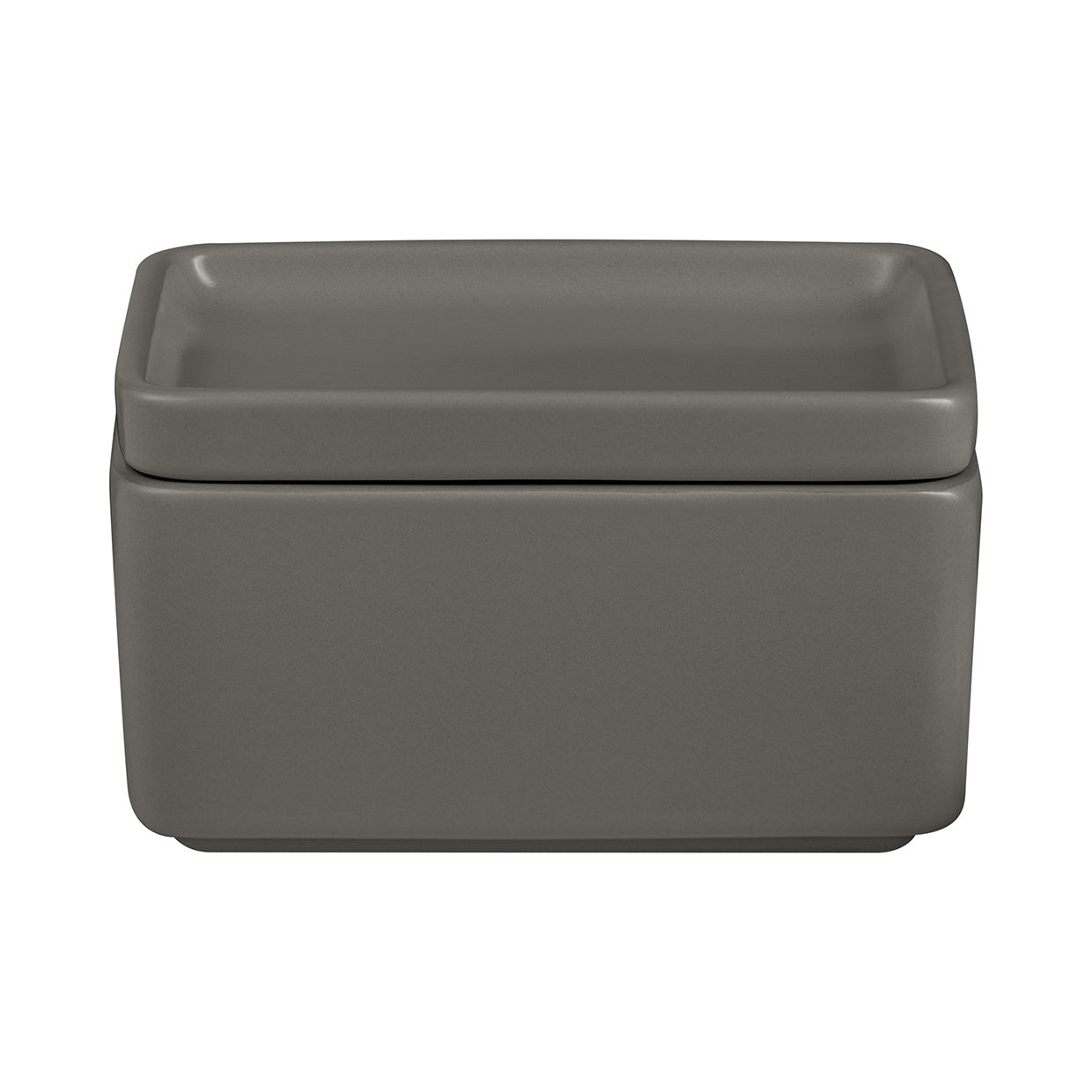 Pilar Botervloot Pewter | Grijs | Stoneware