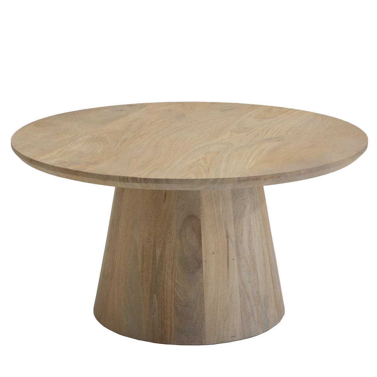 Giga Meubel - Salontafel Naturel Mangohout - 80x80x38cm - Yasmijn