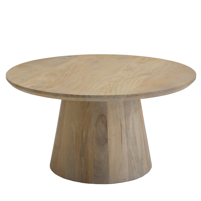 Giga Meubel - Salontafel Naturel Mangohout - 80x80x38cm - Yasmijn