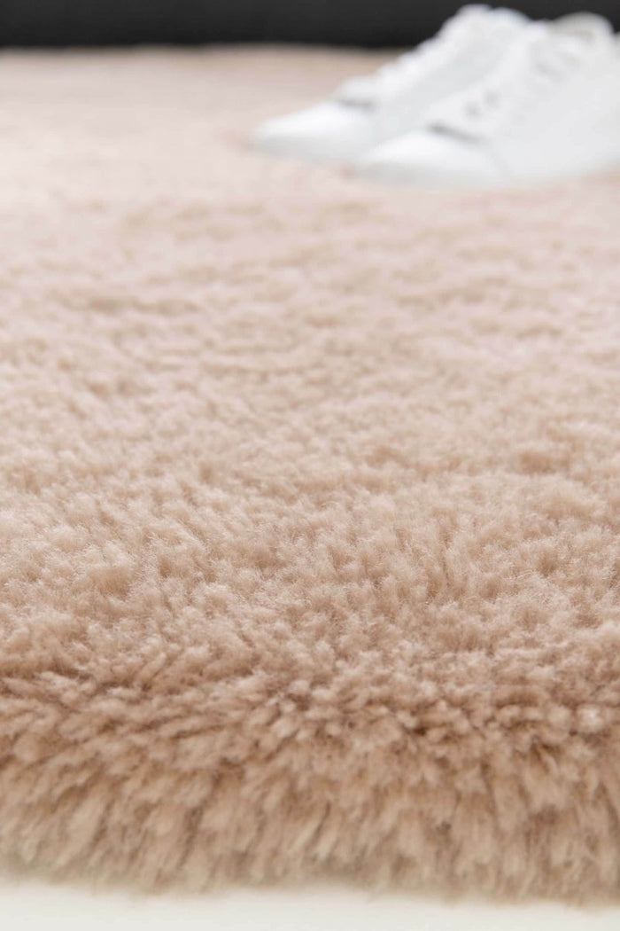 Hoogpolig vloerkleed Furr bruin - Interieur05 - 140 x 80 cm