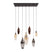 Giga Meubel - Hanglamp Mix - 7-lichts - 120x40x150cm - Cocoon