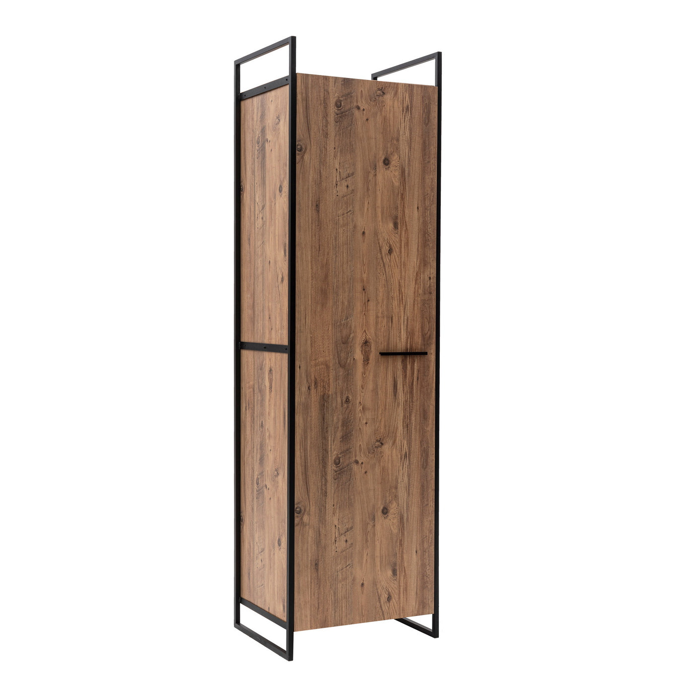 Giga Meubel - Kledingkast Naturel Hout - 64x52x225cm - Dynamic C