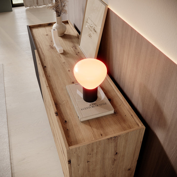 Meubella - Capri - Dressoir - Eiken - 150 cm