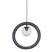 Giga Meubel - Hanglamp Karsu Zwart Rond 40cm