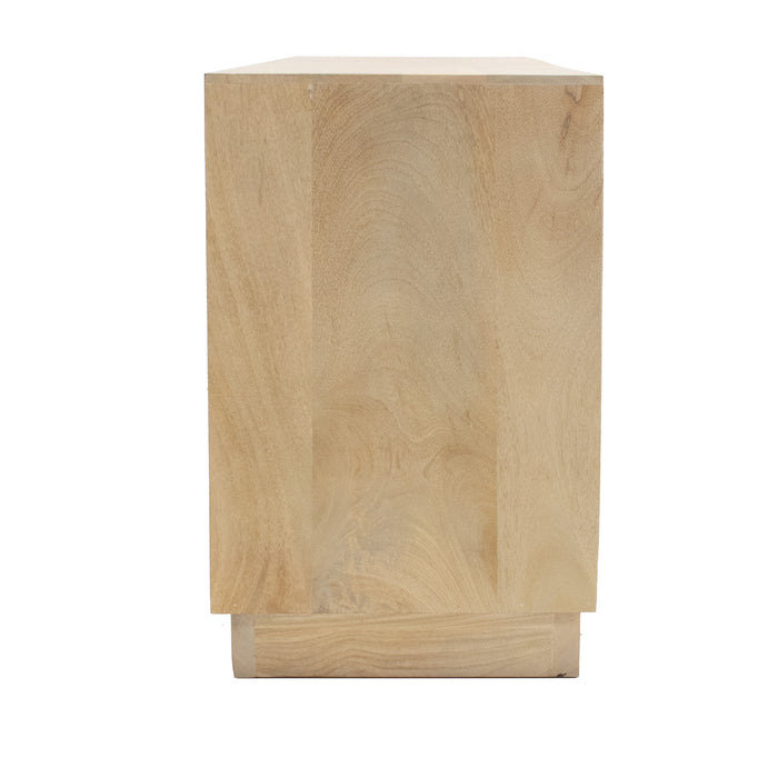 Giga Meubel - Dressoir Naturel Mangohout - 180x40x63cm - Nika