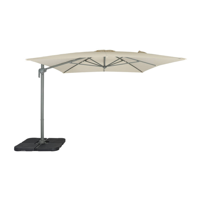 sweeek - Rechthoekige zweefparasol 3x4 m – Antibes