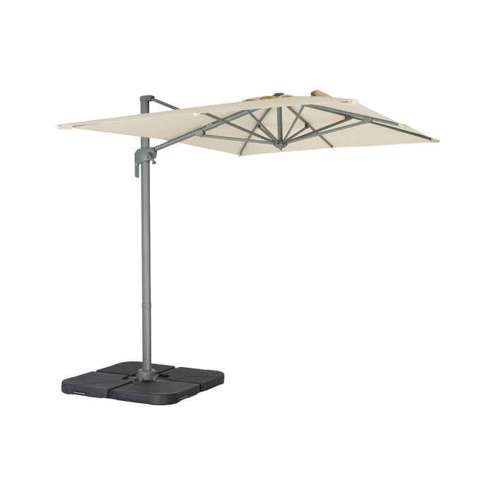 sweeek - Rechthoekige zweefparasol 2x3m