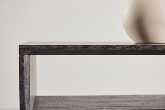 Fjôrd - Salontafel Zwart - 110x50x38cm - Telemarket