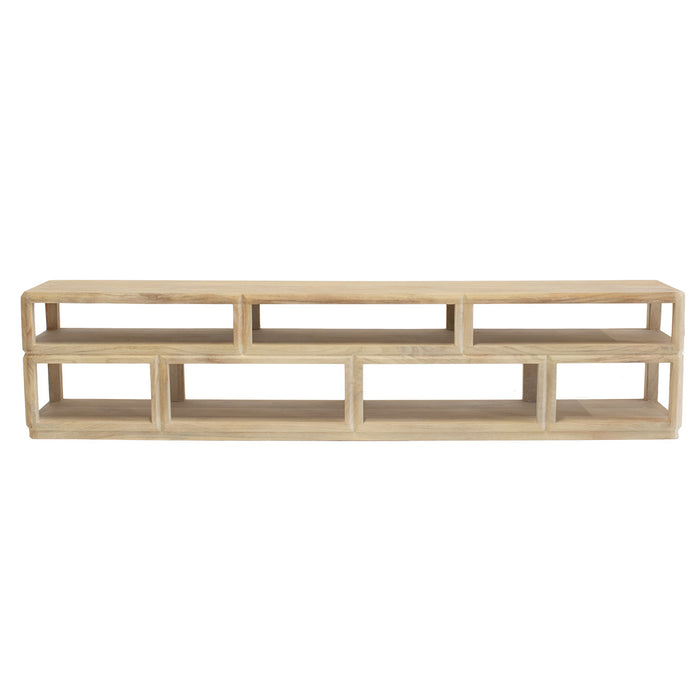 Giga Meubel - Tv-meubel Naturel Mangohout - 200x35x45cm - Eline