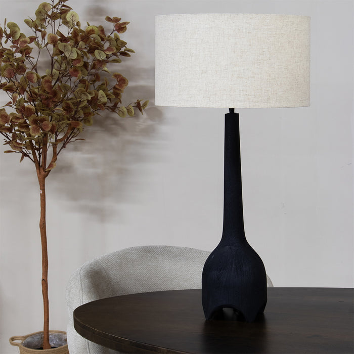 Giga Meubel - Tafellamp Mels Zwart 65cm