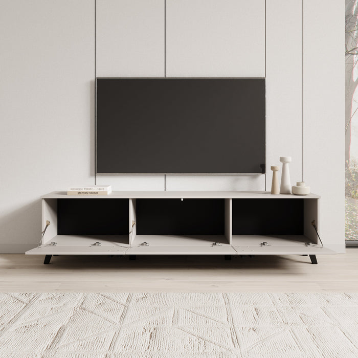 Meubella - Hydra - TV-Meubel - Beige - 180 cm