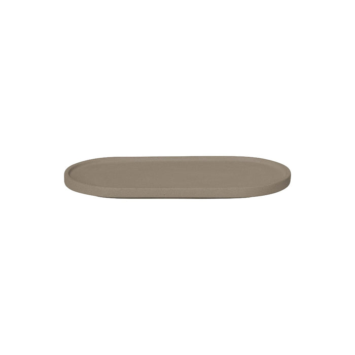 Creto Tray Mourning Dove | Grijs | Bruin | Polystone