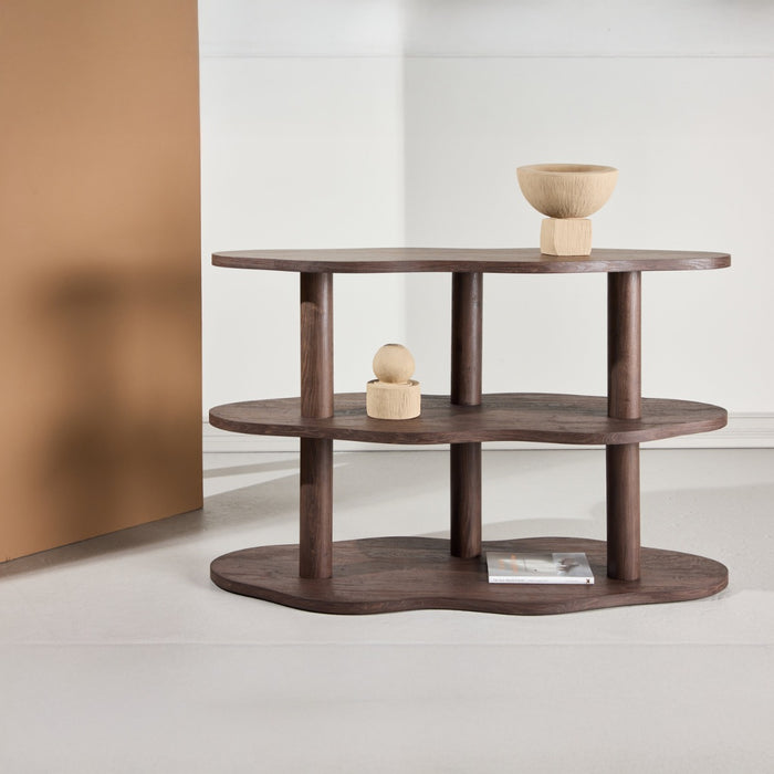 Fjôrd - Dressoir Donkerbruin - 120x45x75cm - Moln