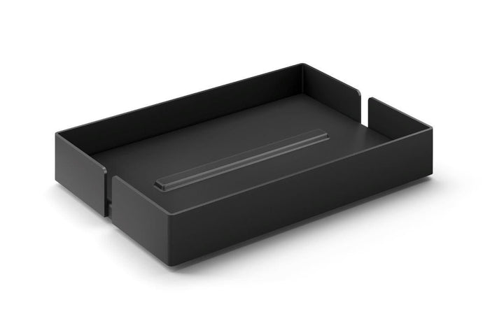 Potes Zeepbakje | Zwart | Staal