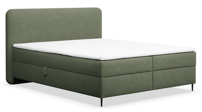 NADUVI Collection Boxspring Contero chenille 160 x 200 cm met