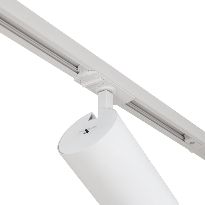 QAZQA Modern railsysteem met 5 spots wit 1-fase - Iconic Mark