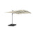 sweeek - Rechthoekige zweefparasol 3x4 m – Antibes