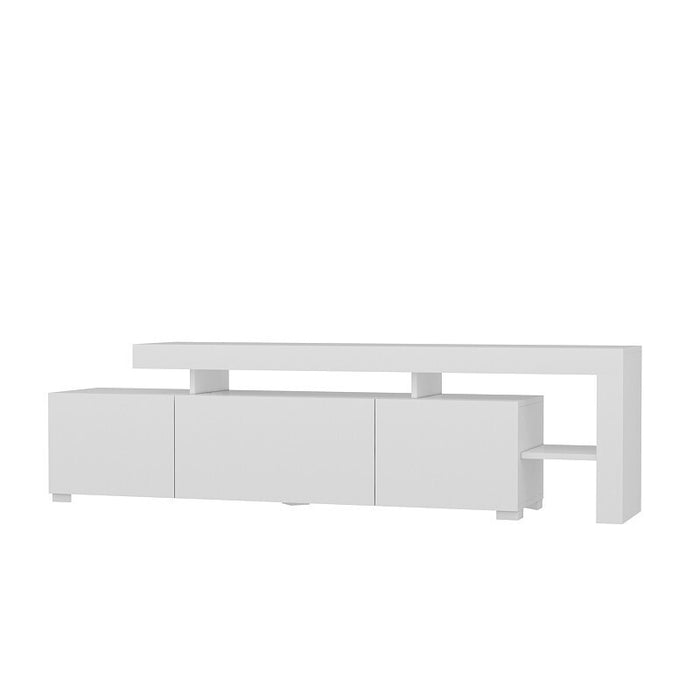 Giga Meubel - Tv-meubel Wit Hout - 192x37x53cm - Beliz