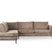 Giga Meubel - Hoekbank 3-Zits Taupe - Links - 265x208x81cm - Lord