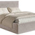 NADUVI Collection Bedframe Esmay velvet met opbergruimte 180 x 200 cm