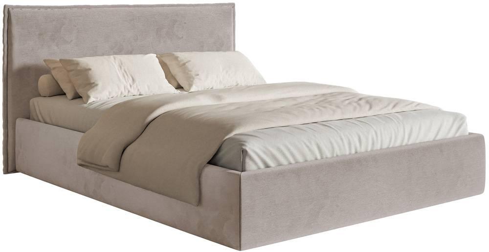 NADUVI Collection Bedframe Esmay velvet 160 x 200 cm