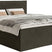 NADUVI Collection Boxspring Esmay velvet met opbergruimte en topper