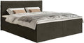 NADUVI Collection Boxspring Esmay velvet met opbergruimte en topper