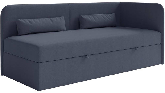 NADUVI Collection Jeugdbed Cambrils chenille rechts 90 x 200 cm met