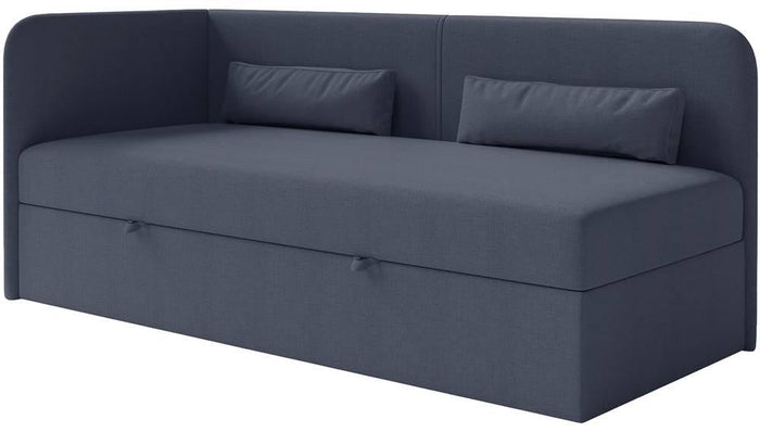 NADUVI Collection Jeugdbed Cambrils chenille links 90 x 200 cm met