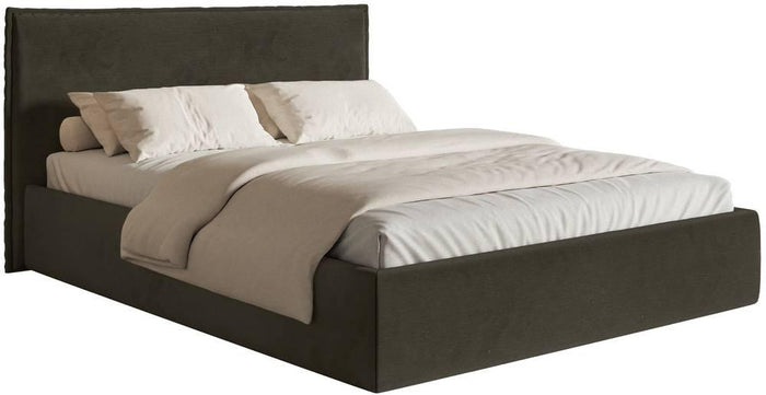 NADUVI Collection Bedframe Esmay velvet 140 x 200 cm