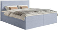 NADUVI Collection Boxspring Esmay chenille met opbergruimte en topper