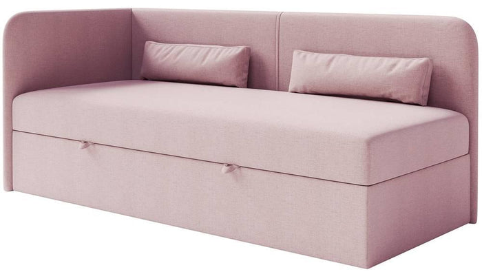 NADUVI Collection Jeugdbed Cambrils chenille links 90 x 200 cm met