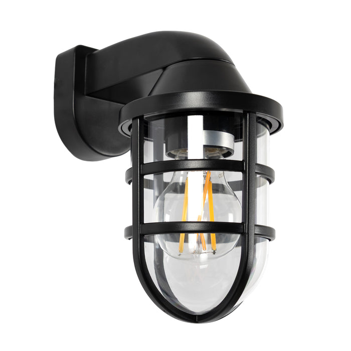 KS Verlichting Davi Muurlamp Zwart