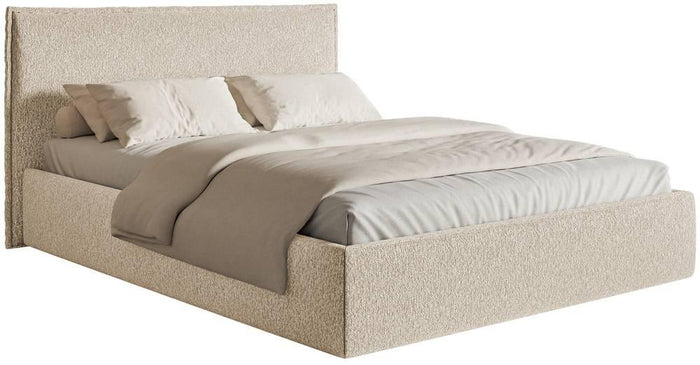NADUVI Collection Bedframe Esmay chenille 180 x 200 cm